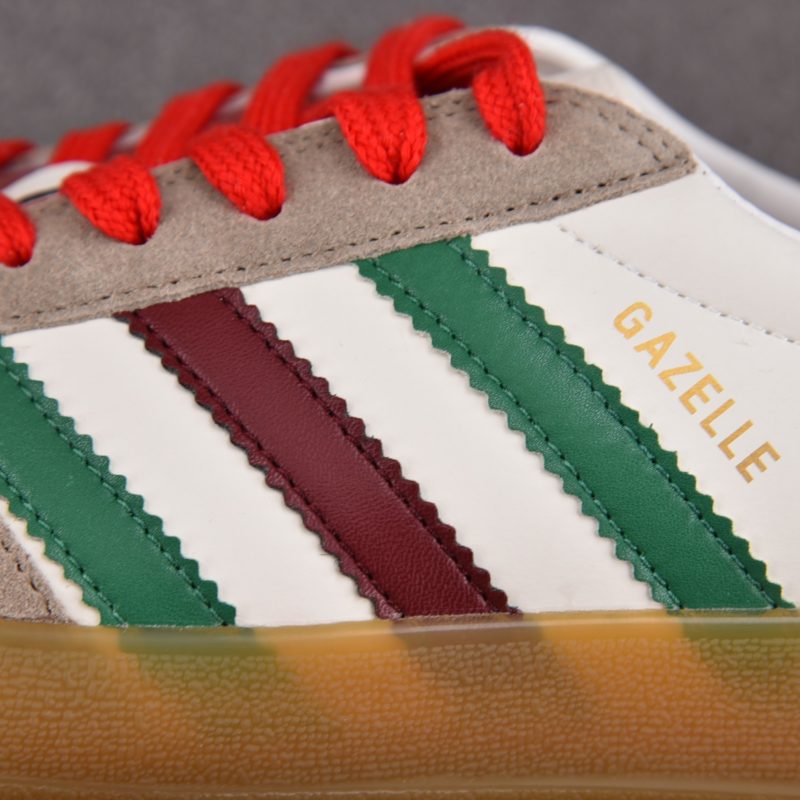 adidas x Gucci Gazelle White Green Red