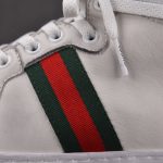 Gucci Stretch High-Top Sneaker White Leather