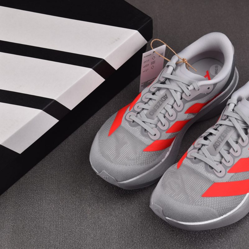 Adizero Evo SL 'Silver Metallic Lucid Red'