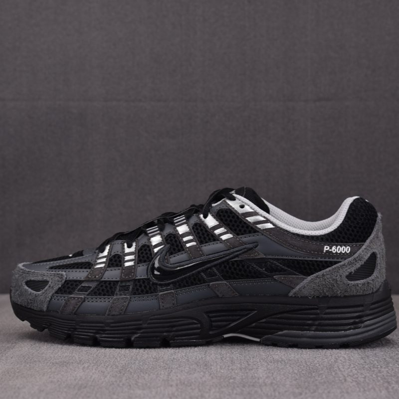 Nike P-6000 Suede 'Anthracite Metallic Silver'
