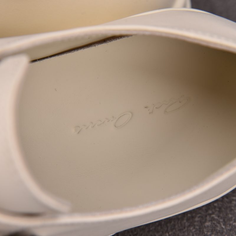 Rick Owens Touch - Strap Low Leather 'Milk'