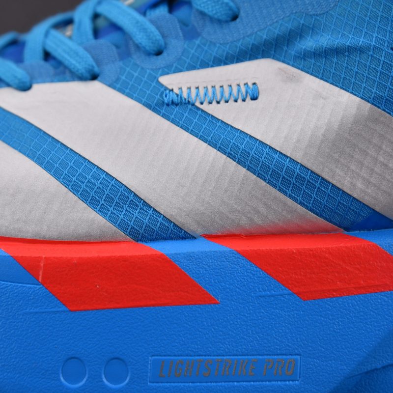 adidas Adizero Adios Pro 4 'Solar Blue Silver Metallic Lucid Red'