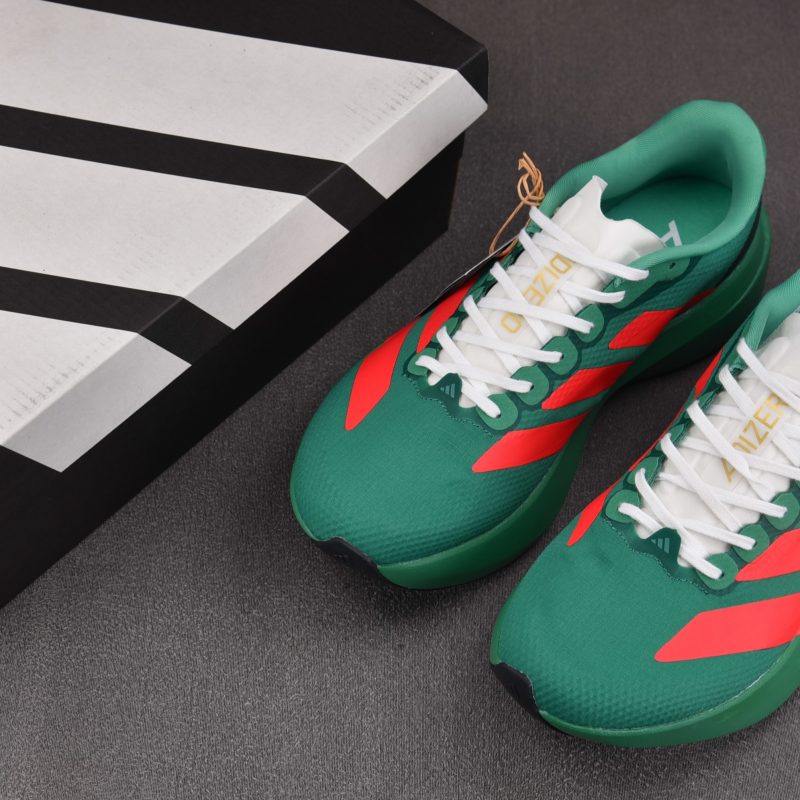 adidas Adizero Evo SL 'Court Green Lucid Red'