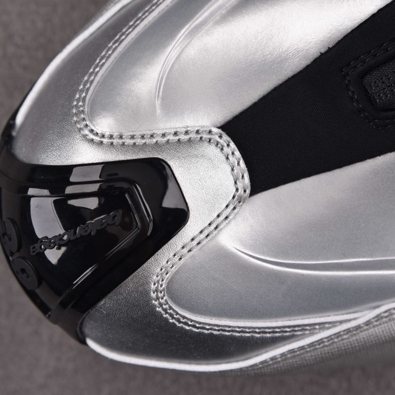 Balenciaga Basketball Sneaker 'Metallic Silver'