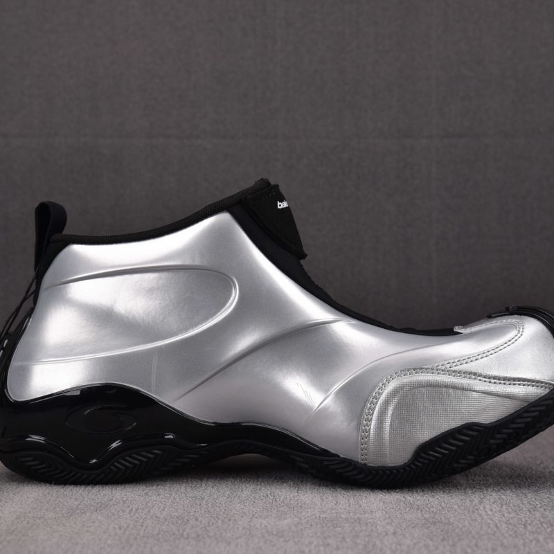 Balenciaga Basketball Sneaker 'Metallic Silver'