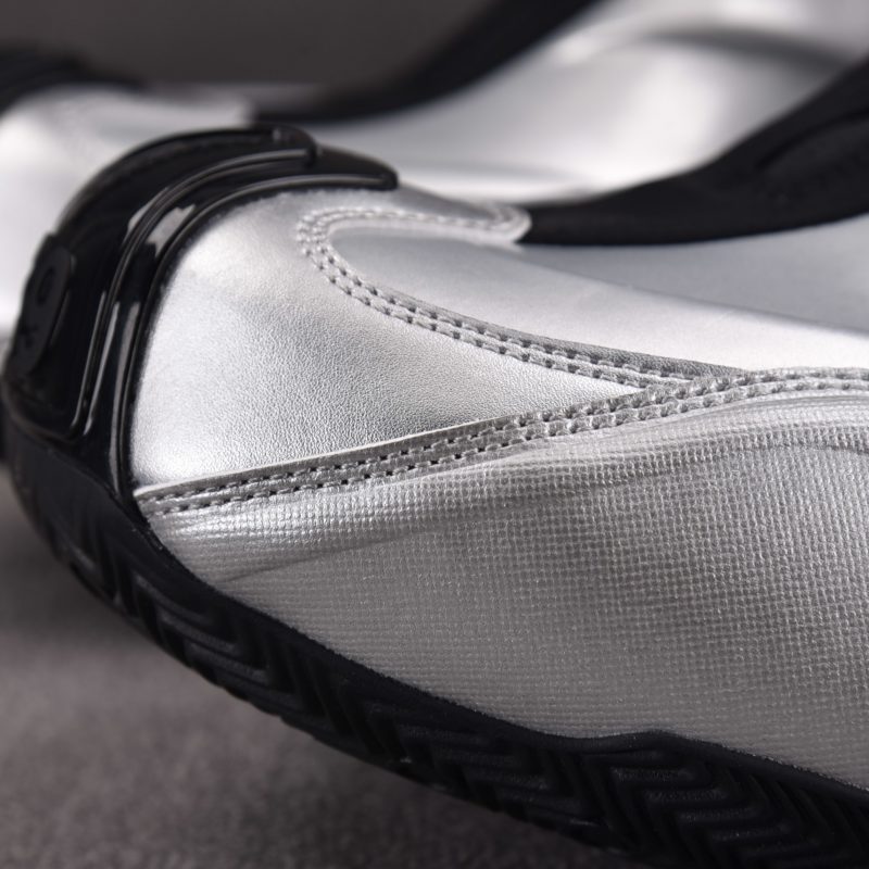 Balenciaga Basketball Sneaker 'Metallic Silver'