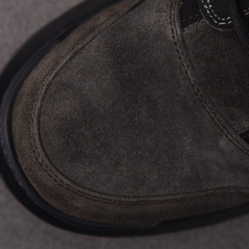 Balenciaga Combat Strike Boot Suede 'Brown Black'