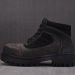 Balenciaga Combat Strike Boot Suede 'Brown Black'