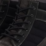 Balenciaga Combat Strike Boot Suede 'Brown Black'