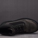 Balenciaga Combat Strike Boot Suede 'Brown Black'