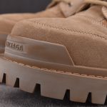 Balenciaga Combat Strike Boot Suede 'Sand'