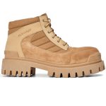 Balenciaga Combat Strike Boot Suede 'Sand'