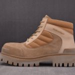 Balenciaga Combat Strike Boot Suede 'Sand'