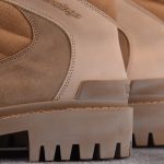 Balenciaga Combat Strike Boot Suede 'Sand'