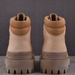 Balenciaga Combat Strike Boot Suede 'Sand'
