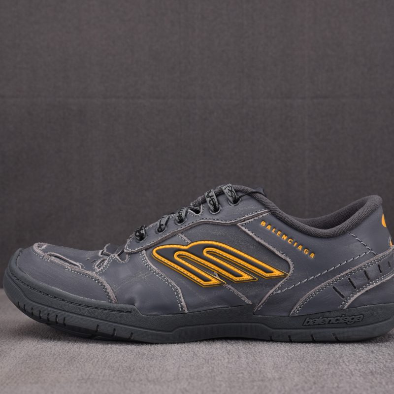 Balenciaga Hamptons Sneaker Worn-Out 'Grey Yellow'