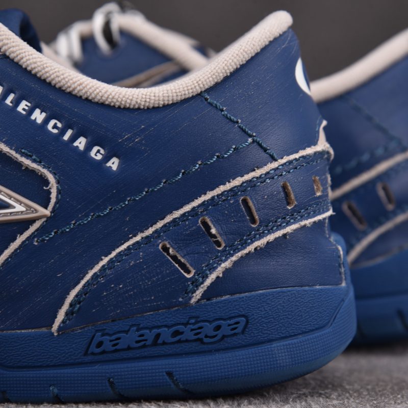 Balenciaga Hamptons Sneaker Worn-Out 'Navy Taupe'