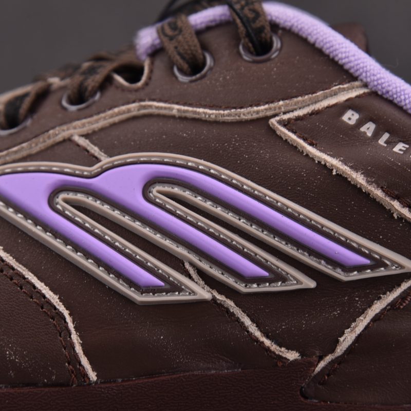 Balenciaga Hamptons Worn-Out Sneaker 'Brown Lilac'