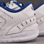 Balenciaga Hamptons Worn-Out Sneaker 'White Dark Blue'