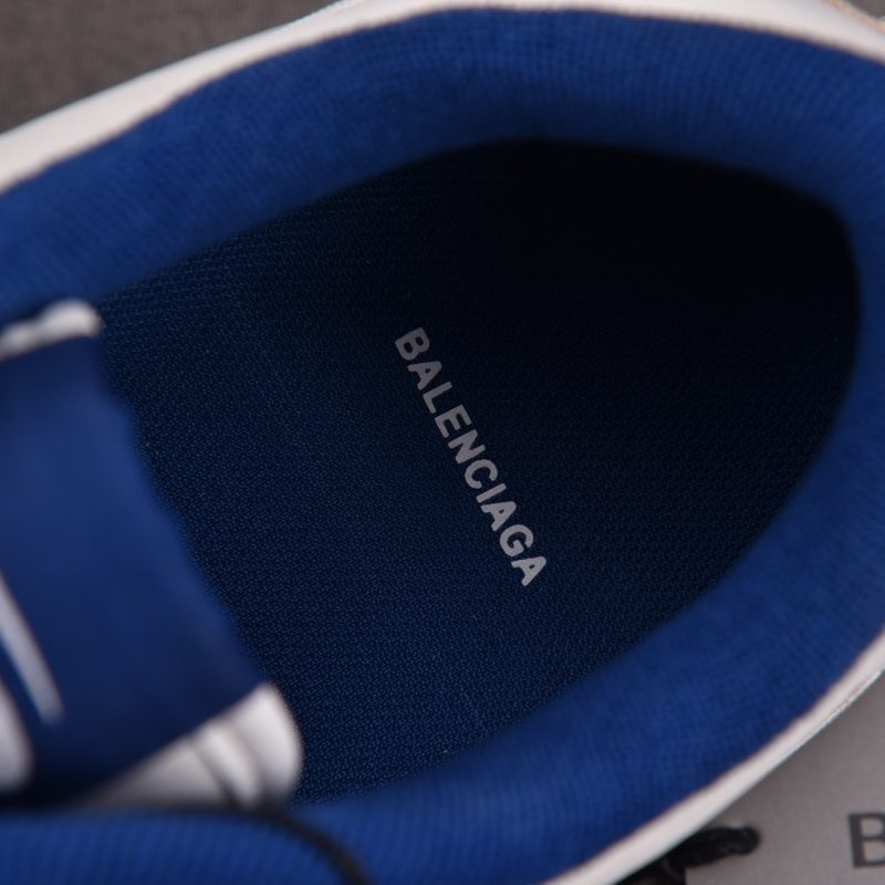 Balenciaga Hamptons Worn-Out Sneaker 'White Dark Blue'