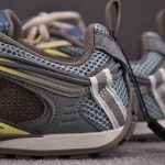 Balenciaga Radar Gradient Lines 'Brown Blue Yellow' Sneaker
