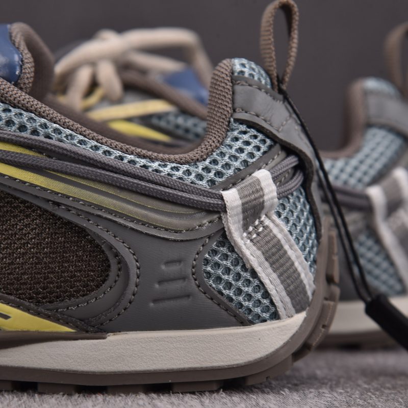 Balenciaga Radar Gradient Lines 'Brown Blue Yellow' Sneaker