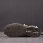 Balenciaga Radar Gradient Lines 'Brown Blue Yellow' Sneaker