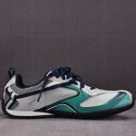 Balenciaga Radar Gradient Lines 'Light Grey Green Black' Sneaker
