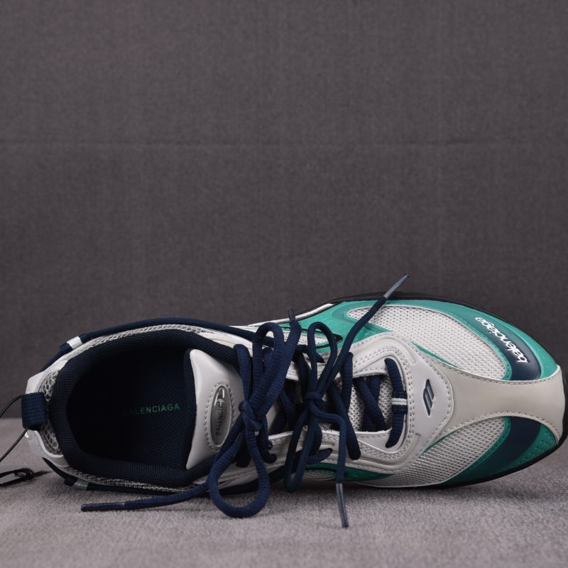 Balenciaga Radar Gradient Lines 'Light Grey Green Black' Sneaker