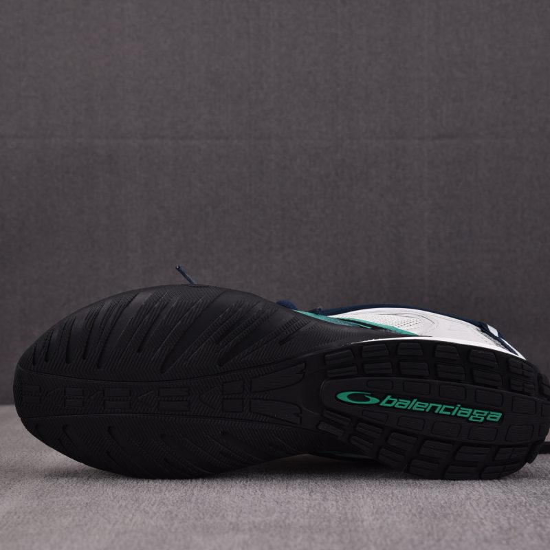 Balenciaga Radar Gradient Lines 'Light Grey Green Black' Sneaker