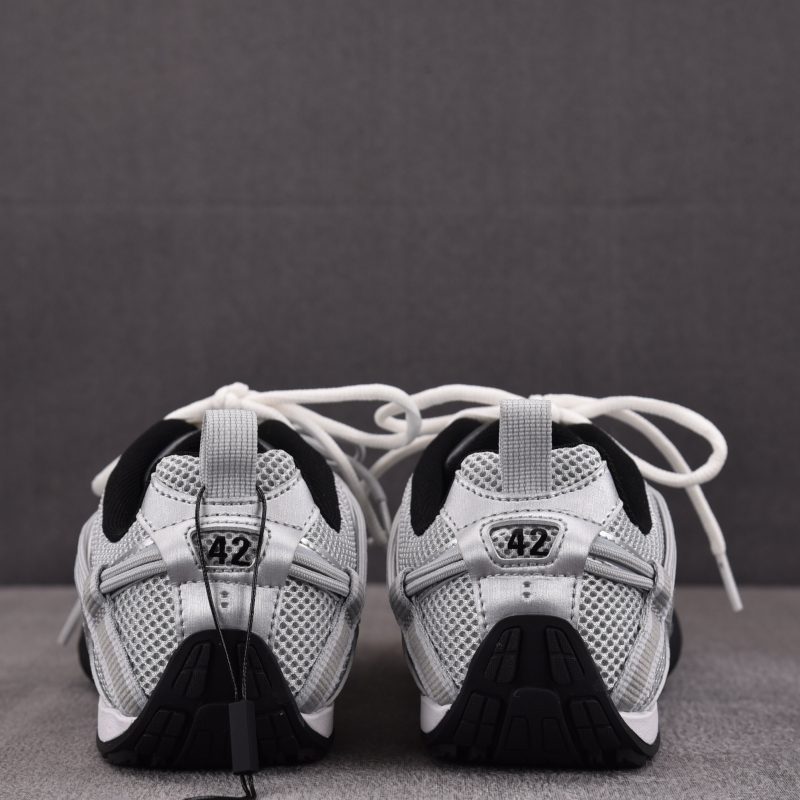 Balenciaga Radar Gradient Lines 'White Grey Silver' Sneaker
