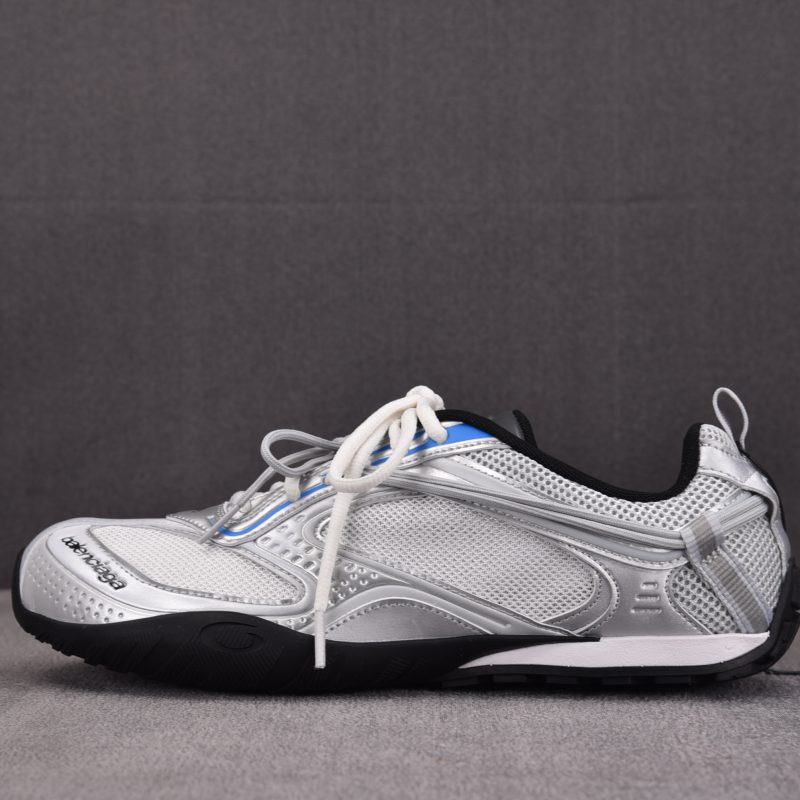 Balenciaga Radar Gradient Lines 'White Grey Silver' Sneaker