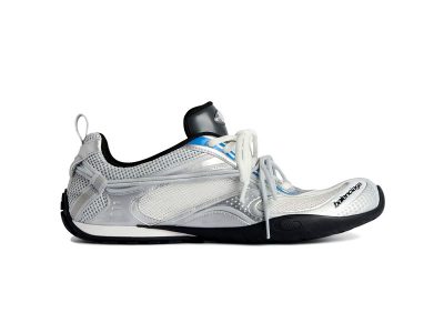 Balenciaga Radar Gradient Lines 'White Grey Silver' Sneaker