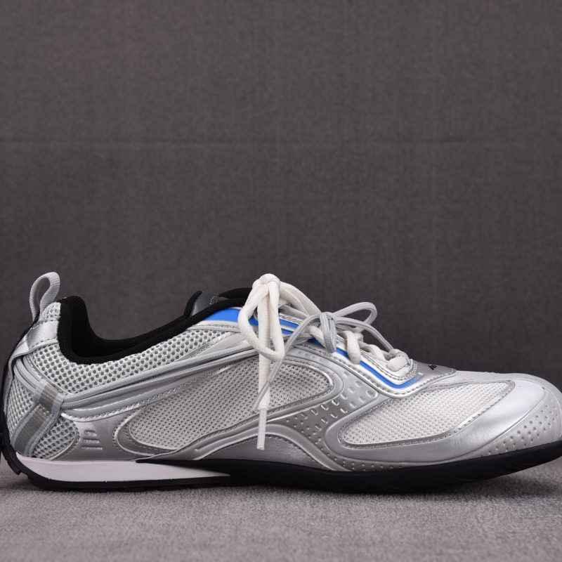 Balenciaga Radar Gradient Lines 'White Grey Silver' Sneaker