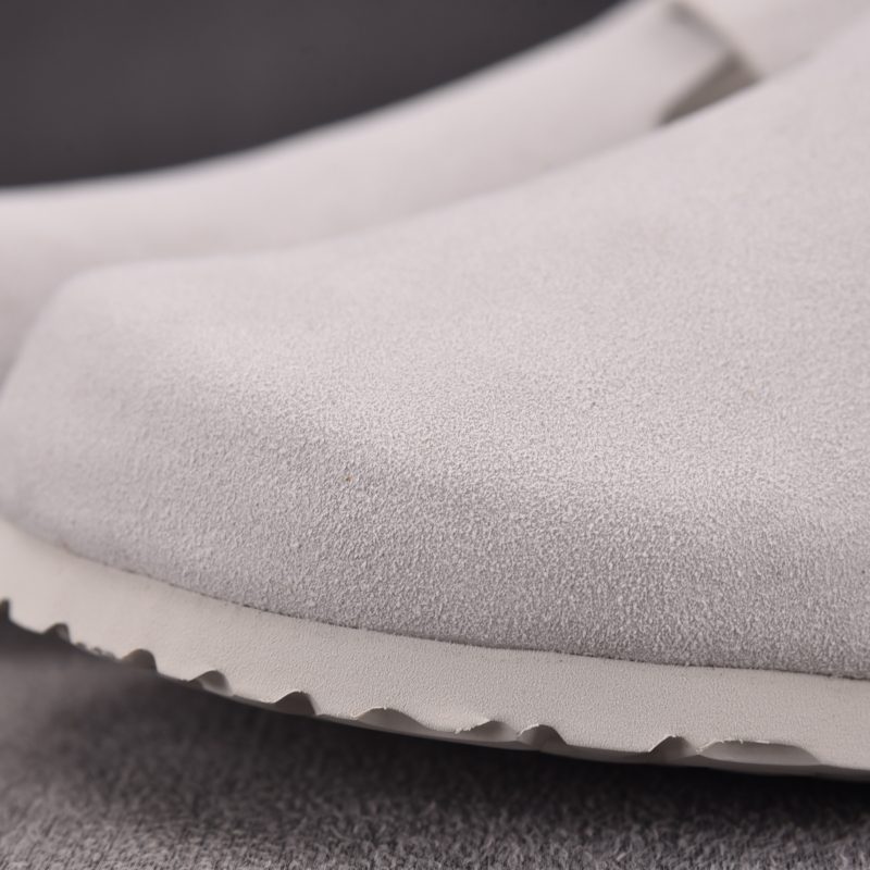 Birkenstock Boston Soft Footbed 'Antique White'