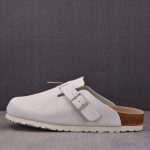 Birkenstock Boston Soft Footbed 'Antique White'