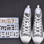 DIOR And Shawn B23 High-Top Sneaker 'Black White Embroidery'
