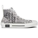 DIOR And Shawn B23 High-Top Sneaker 'Black White Embroidery'