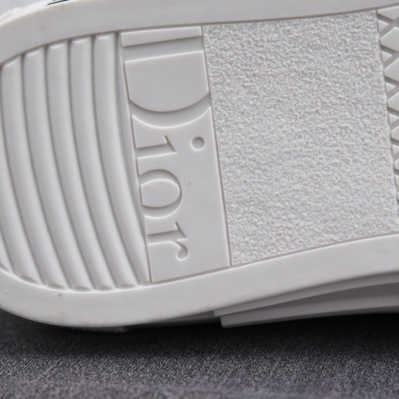 DIOR And Shawn B23 High-Top Sneaker 'Black White Embroidery'