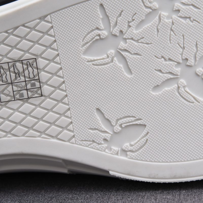 DIOR And Shawn B23 High-Top Sneaker 'Black White Embroidery'
