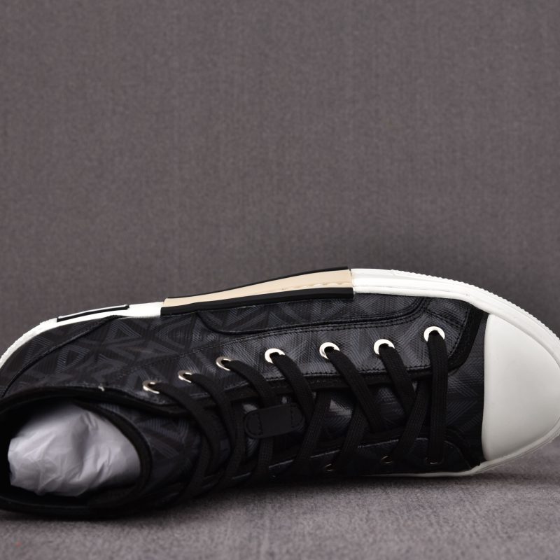 DIOR B23 High-Top Sneaker 'Black CD Diamond'
