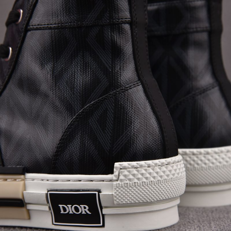 DIOR B23 High-Top Sneaker 'Black CD Diamond'