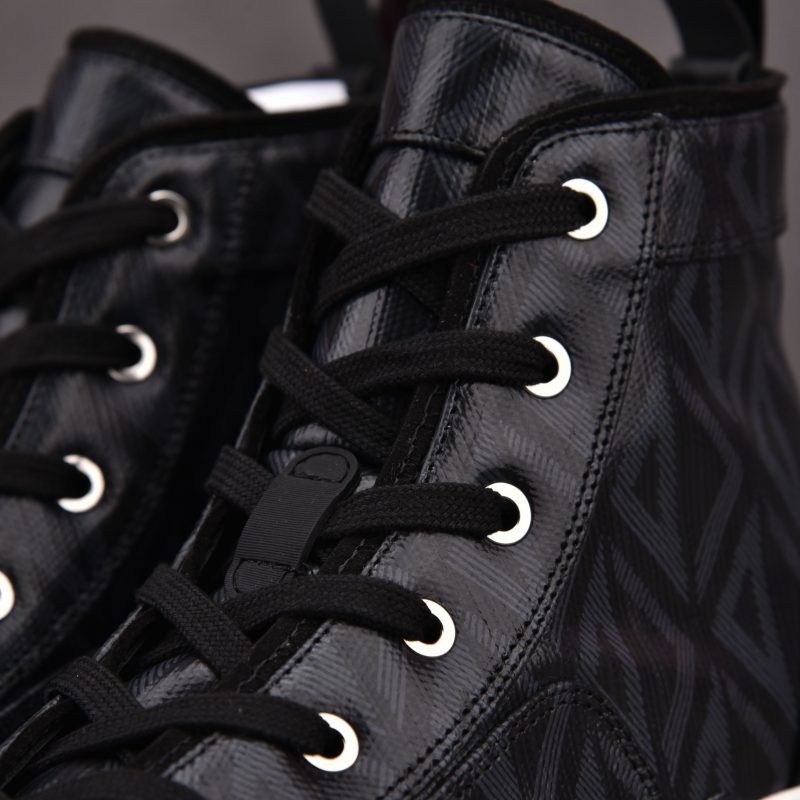 DIOR B23 High-Top Sneaker 'Black CD Diamond'