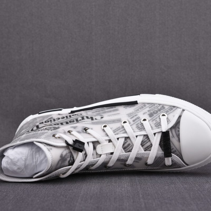 DIOR B23 High-Top Sneaker Daniel Arsham 'Newspaper'