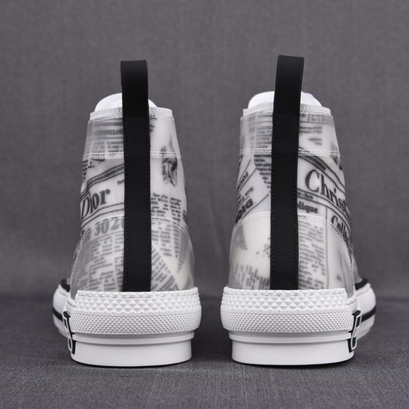 DIOR B23 High-Top Sneaker Daniel Arsham 'Newspaper'