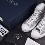 DIOR B23 High-Top Sneaker Daniel Arsham 'Newspaper'