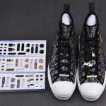DIOR B23 High-Top Sneaker 'Oblique Strass'