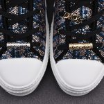 DIOR B23 High-Top Sneaker 'Oblique Strass'