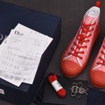 DIOR B23 High-Top Sneaker 'Red'