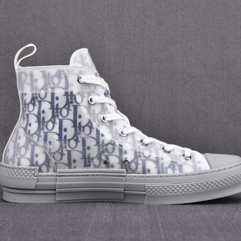 DIOR B23 High-Top Sneaker 'White Navy'